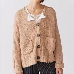 Urban outfitters tan cardigan